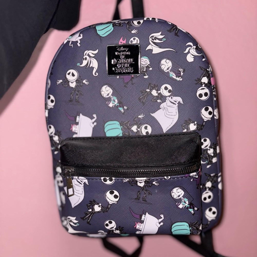 The Nightmare Before Christmas Chibi Characters Mini Backpack
